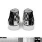 ANATYPE-BABYLON-BURNERS-SHOES, BLACK AND WHITE CHECK, SKULL FILE